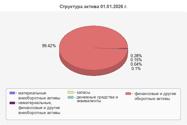 Структура актива 01.01.2026 г.