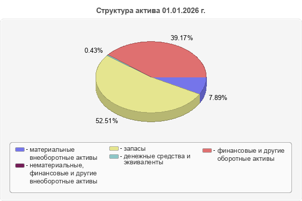 Структура актива 01.01.2026 г.