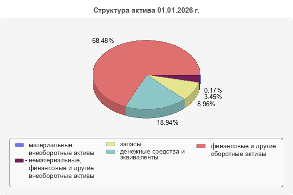 Структура актива 01.01.2026 г.