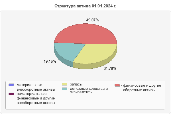 Структура актива 01.01.2024 г.