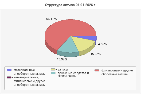 Структура актива 01.01.2026 г.