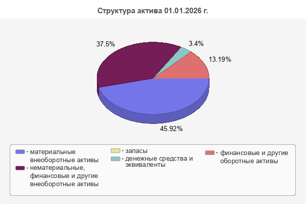 Структура актива 01.01.2026 г.