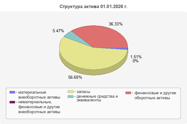 Структура актива 01.01.2026 г.