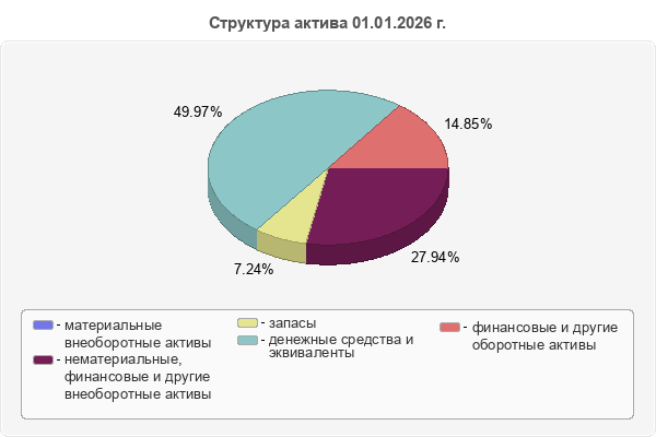 Структура актива 01.01.2026 г.