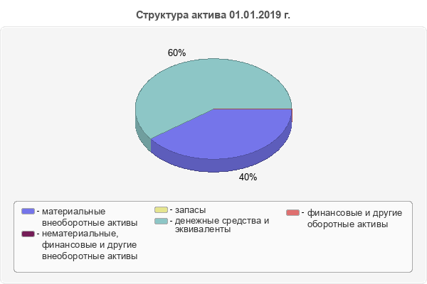 Структура актива 01.01.2019 г.