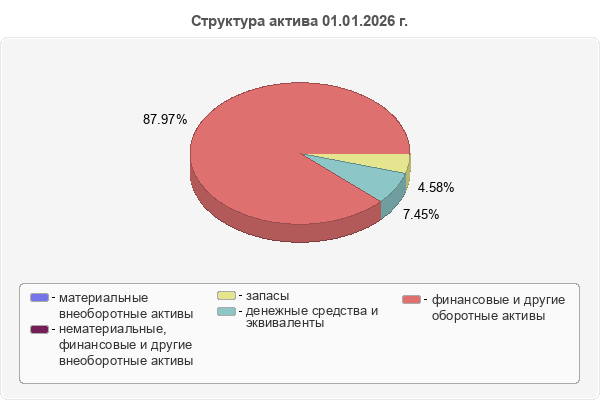 Структура актива 01.01.2026 г.