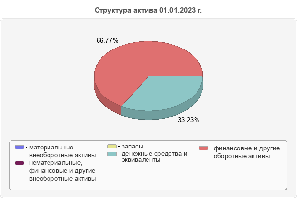 Структура актива 01.01.2023 г.