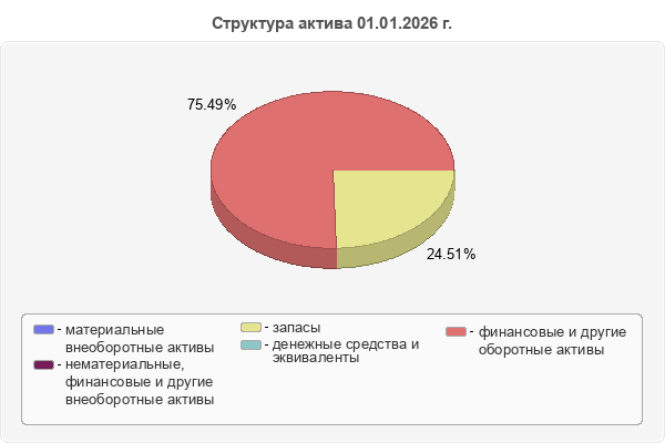 Структура актива 01.01.2026 г.