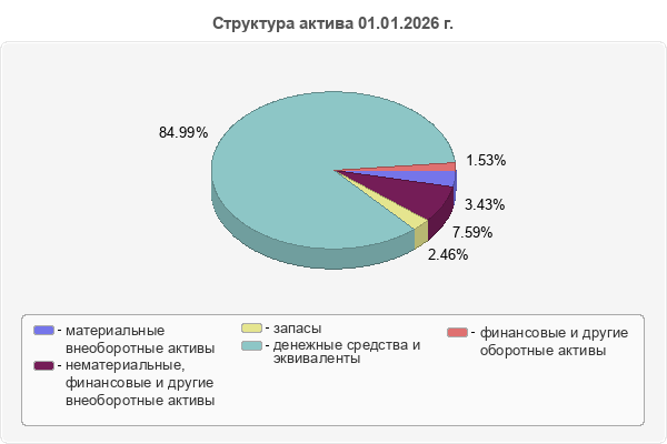 Структура актива 01.01.2026 г.